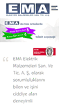 Mobile Screenshot of emaelektrik.com